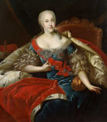Mutter Johanna Elisabeth von Holstein - Gottorp
