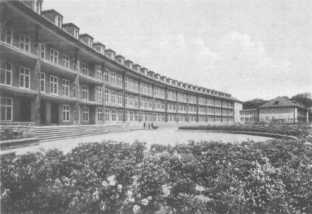 Krankenhaus Halle-Dlau Anfang der Sechziger