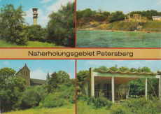 Postkarte Petersberg aus den 1970ern