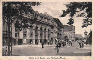 alte Postkarte Walhalla-Theater, vor dem 2. Weltkrieg